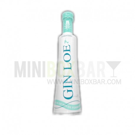 Mini botella gin LOE