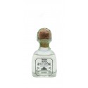 Mini flasche Tequila Patron Silber