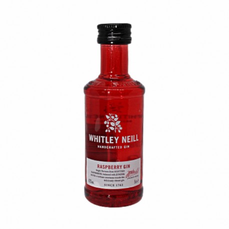 Mini botella de gin WHITLEY NEILL Raspberry al mejor precio.