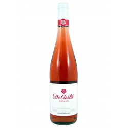 Botella pequeña vino rosado DE CASTA