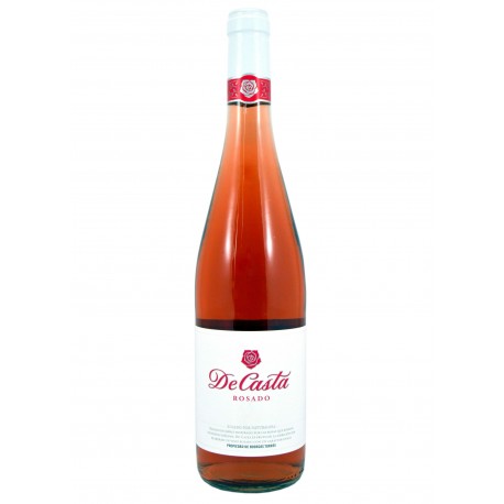 Botella pequeña vino rosado DE CASTA