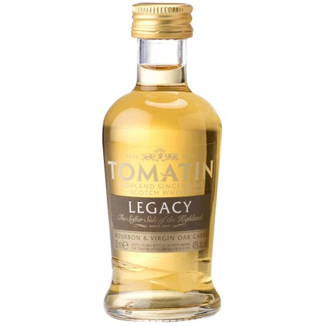 Mini botella Whisky Tomatin Legacy