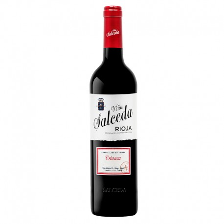 Botella pequeña Vino Tinto VIÑA SALCEDA 37,5CL