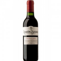 Botella pequeña Vino Tinto Ramón Bilbao Crianza 2018 - 37,5CL