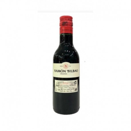 Botella pequeña Vino Tinto Ramón Bilbao - 18,7CL