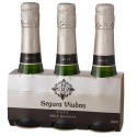 Pack 3 Ampolles petites Cava Brut Segura Vídues