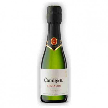 Botella pequeña Cava Codorniu Benjamin Seco