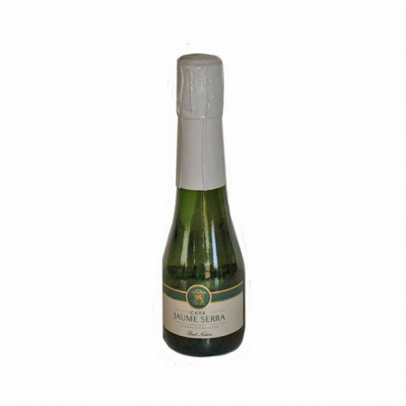 Botella pequeña Cava Jaume Serra Brut Nature  20 cl