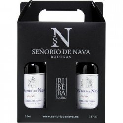 Pack 4 Botellas Vino Tinto SEÑORIO DE NAVA - 18,7CL