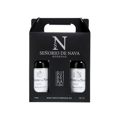 Pack 4 Botellas Vino Tinto SEÑORIO DE NAVA - 18,7CL