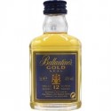 Miniflasche Whisky Ballantines GOLD