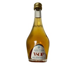 Mini botella Cognac  Gautier VSOP