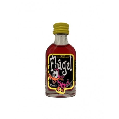 Mini botella Vodka Flügel