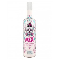 Mini botella Tequila MEX Fresa