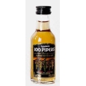 Mini ampolla Whisky 100 pipers