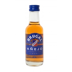 Miniflasche Rum BRUGAL